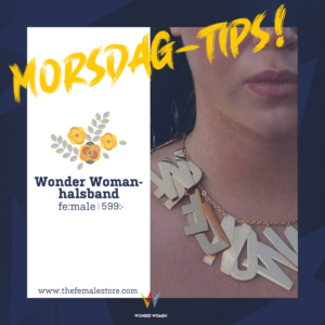 Wonder women tips - wonderwoman halsband